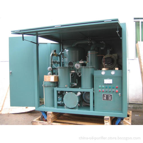 High Vacuum Transformer Oil Purification System